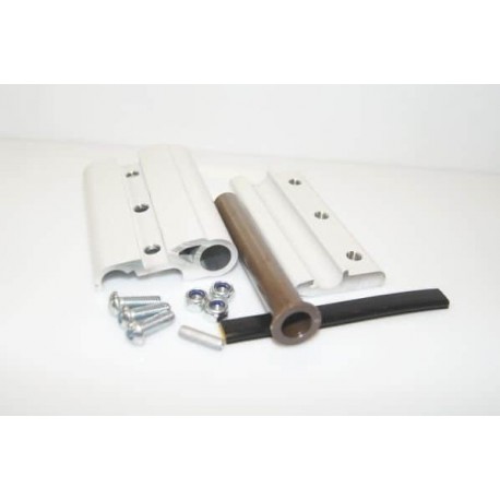 Zawias kompletny, aluminiowy, 21-334
