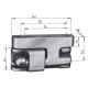 Zawias burty 654N ocynk, kpl. 28-116-4