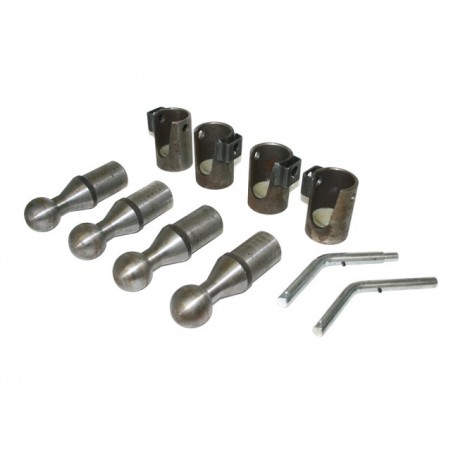 Kule wywrotu - poziome fi 50 mm komplet spawane, 10-606