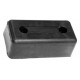 Zderzak, odbój gumowy 200x105x65 mm, 53-301-01